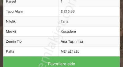 Sahibinden Sahibinden Satılık Göl Manzaralı Tarla