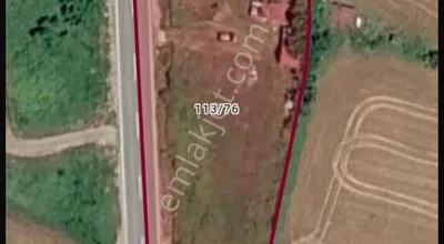 Sahibinden Poyralı'da İmara Yakın Asfalt Kenarı, Prefabrik Evli, 1500m² Müstakil Parsel