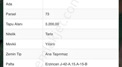 Sahibinden Ovacık Gözeler’de 3.200 M^2 Genişliğinde Yatırımlık Dev Parsel