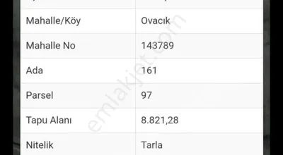 Sahibinden Ticari Çiftlik Bahçe