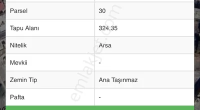 Adana Sarıçamda 324 Metrekare İmarlı Satılık Arsa
