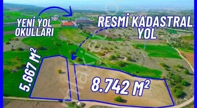 Yeniyol Okulları Yanı Kadastro Yola Cephe 14.500.mk Satılık