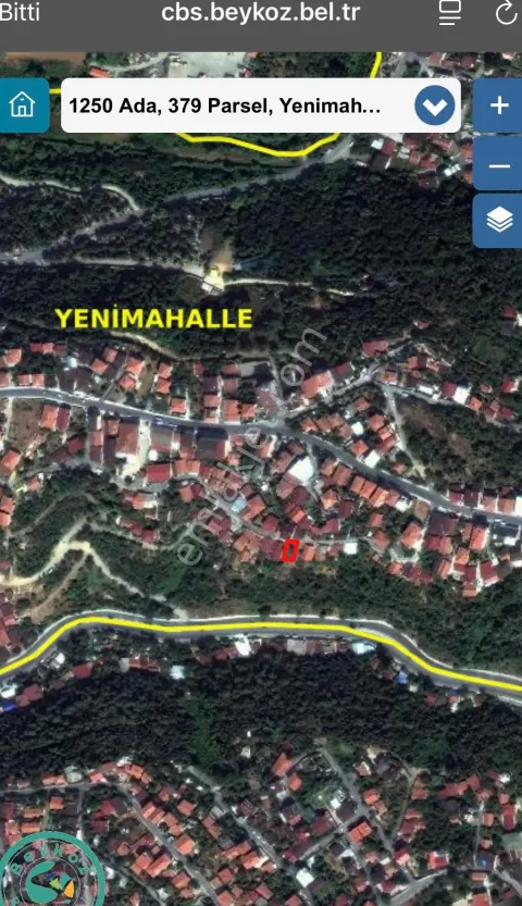 Sahibinden “beykoz Yenimahalle’de Villa Projesine Uygun Konut İmarlı Satılık Arsa”