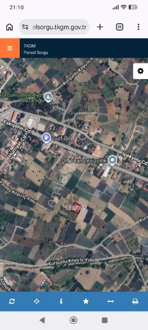 Sahibinden Kurşunlu İmara Yakın Tarla