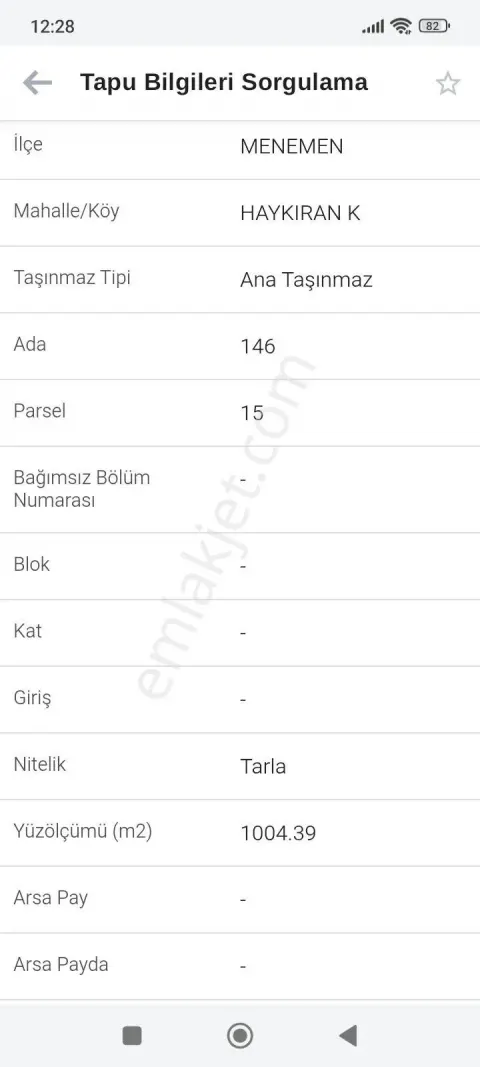 Sahibinden Tek Tapu-köye Yakın