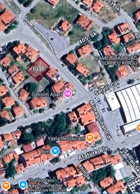 Sahibinden Çameli Kupon Arsa|ticari+konut|b+4 K.|1.6ems|1100 M2 Kapalı Alan