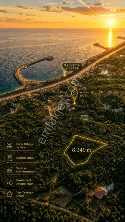 Sahibinden Denız Manzaralı Müstakıl Arsa