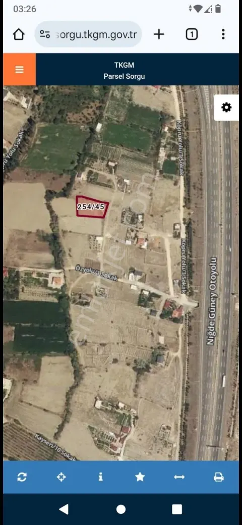 Sahibinden Nigde Merkez Satilik Villa İmarli Arsa