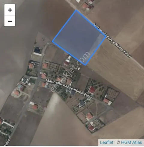Sahibinden Gölbaşı Mahmatlıbahçe’de Asfalta Cephe Satılık 2.352 M² Kupon Hisse!