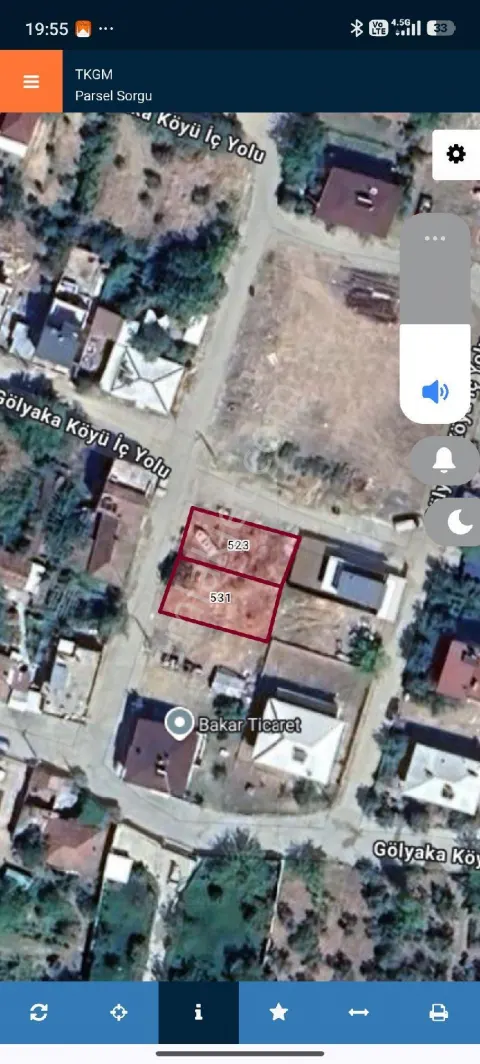 Sahibinden Villa İmarlı 20*20 400 M2 Çift Cephe Köşe Arsa