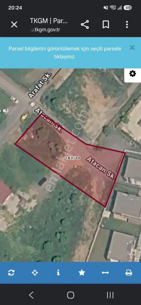 Sahibinden Tuzla Tepeören Satılık Arsa