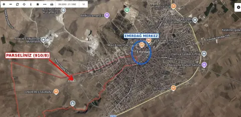 Sahibinden Emirdağ Eskikacerli'de 595 M² Konut İmarlı Satılık Arsa