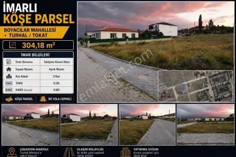 Sahibinden Tokat/turhal Boyacılar Mahallesi İmarlı Arsa