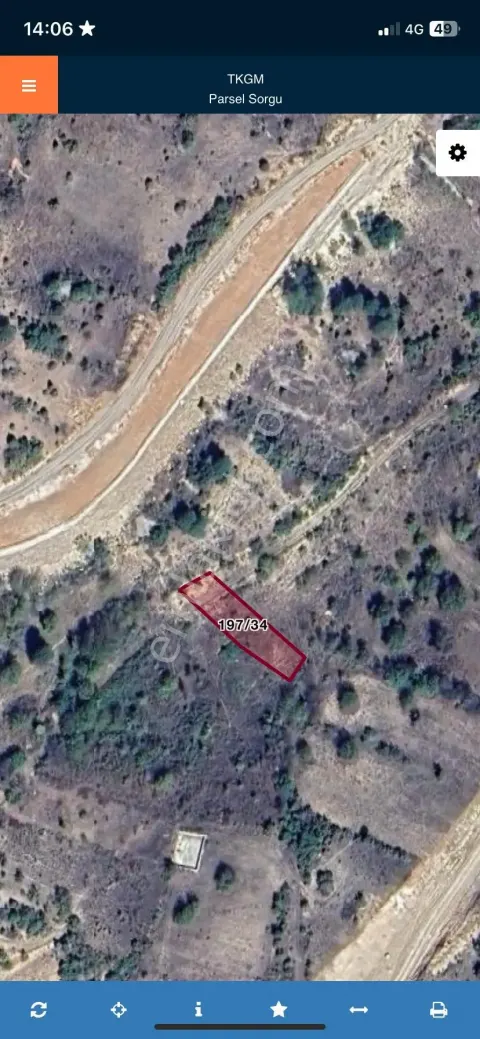 Sahibinden Bursa Keles Kıran Işıklar'da 697 M² Satılık Tarla