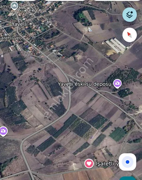 Sahibinden Yola Caphe, Su Kanalı Yanı, Müstakil Arazi