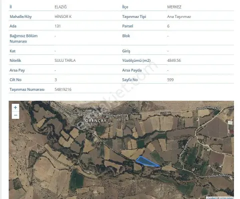 Sahibinden Yol Kenarı, Çok Değerli Parsel, Satışa Hazır.