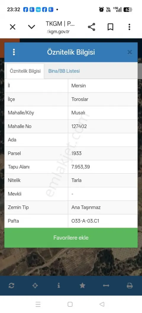 Sahibinden Sahinden Satlık Arsa Arazi