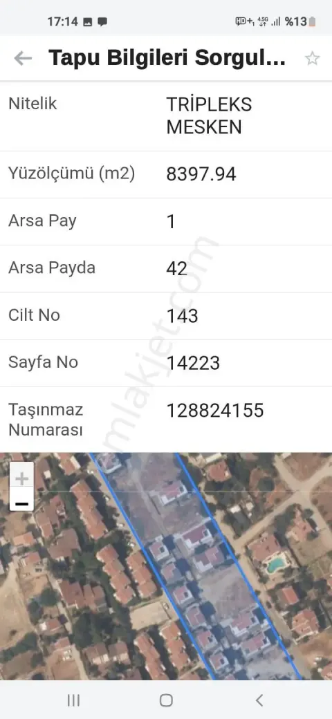 Sahibinden İmarli 200 M2 Arsa