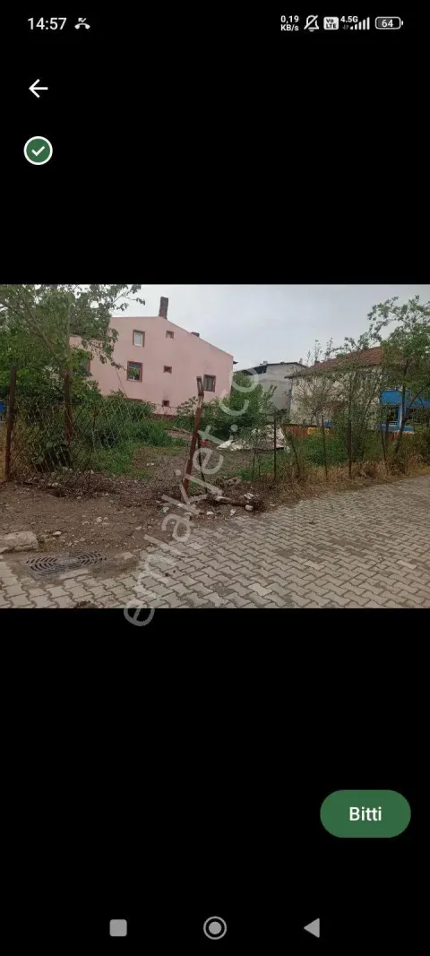 Sahibinden 4 Kat Imarlı Arsa