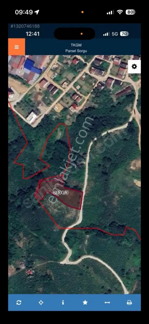 İmar Askısından Yeni İndi 5128 M2 Nin 3 Hissesi 453m2 Sahibinden Acil Satılık