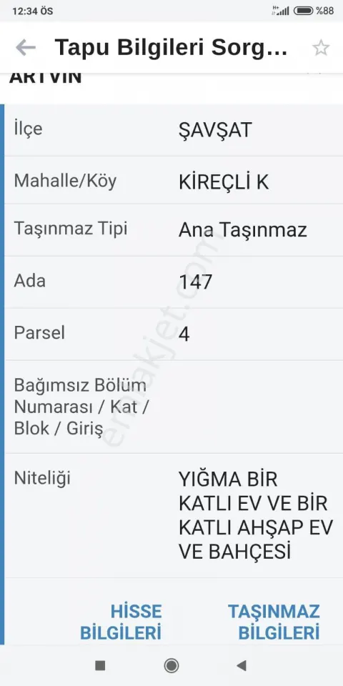 Sahibinden Köy Evi Evleri