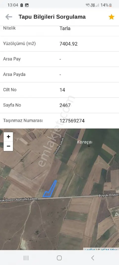 Sahibinden Satilik Arsa