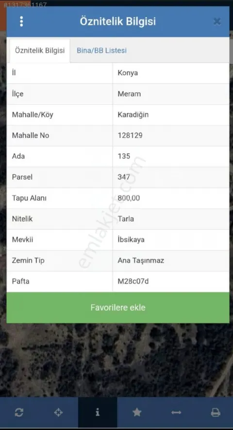Sahibinden Hesaplı Yatırımlık Bahçe
