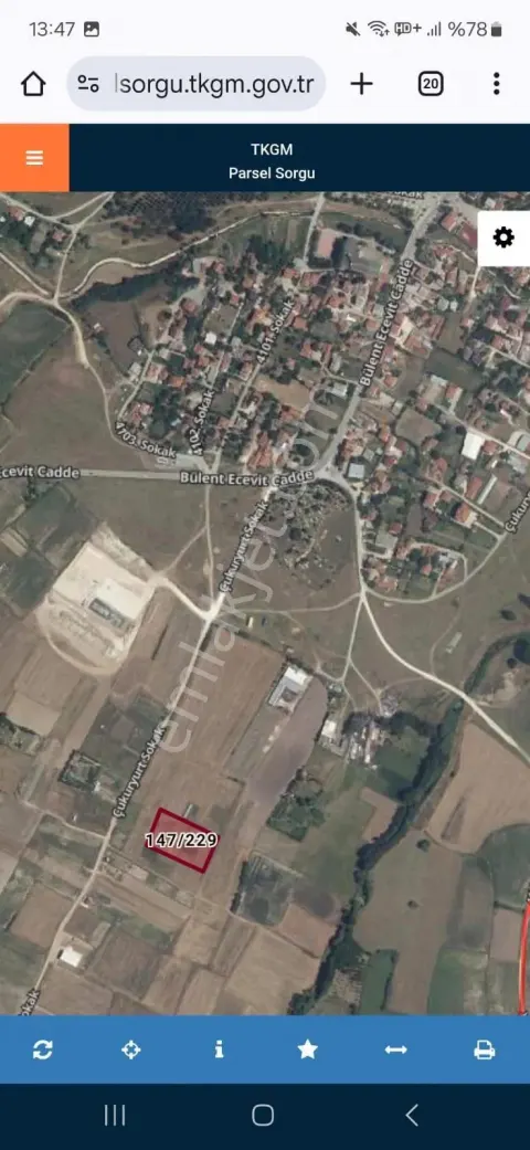 Sahibinden Köye Çok Yakın Arsamızı Satıyoruz...
