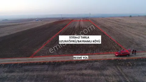 Sahibinden Edirne Uzunköprü Bayramlı Köyünde Yatırımlık Tarla