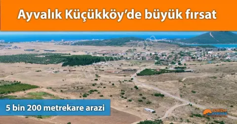 Sahibinden Ayvalık Küçükköy'de 5178 M2 Arsa