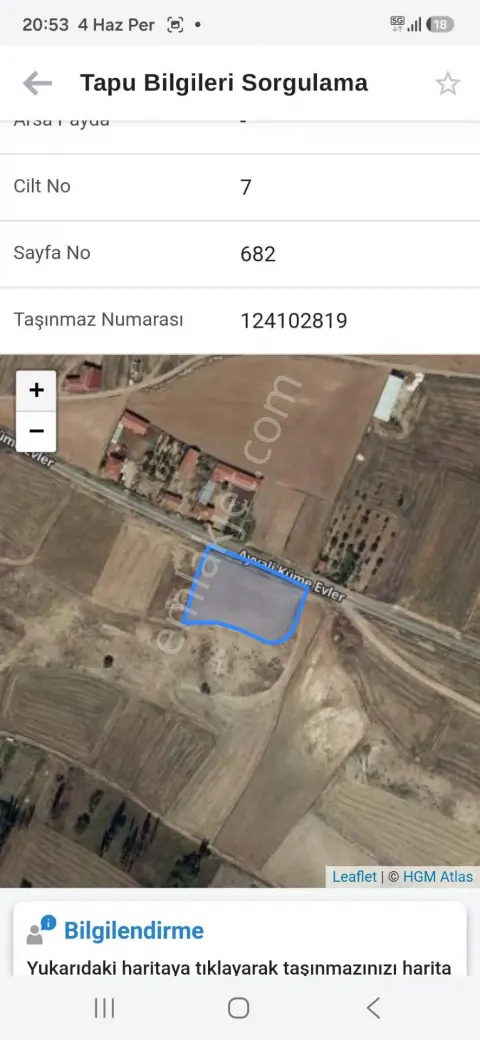 Sahibinden Satılık Tek Tapu