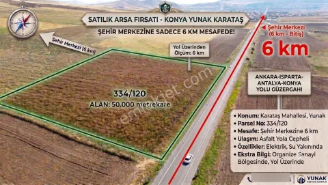 Sahibinden Yeni Osb Bölgesınde 50.000 M2 Yatırımlık Arsa