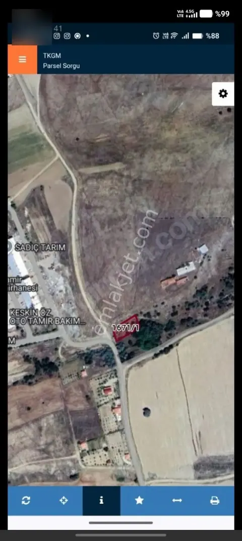 Sahibinden Keskin Altıntaş Mahallesi Satılık 2 Kat Konut İmarlı Arsa!!!