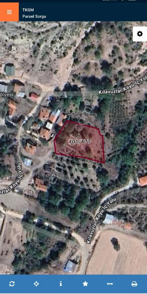Sahibinden Bolu Göynük Kılavuzlar Köyünde 2171 M² Tarlamiz Satılıktır