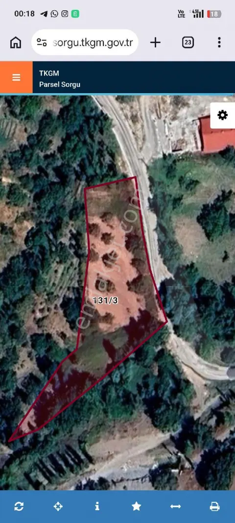 Sahibinden 1900 Metre Kare Tapulu Ana Yola Sıfır