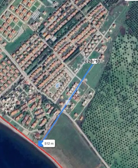 Sahibinden Dikili Salihler'de Denize 500 M Villa Yapımına Uygun Satılık 300 M² Villa İmarlı Arsa