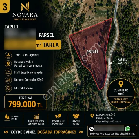 Sahibinden Köyde Eviniz, Doğada Toprağınız!