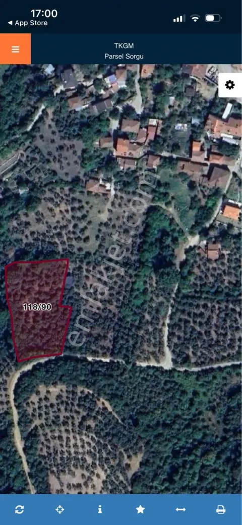 Sahibinden Zeytinlik 2840 Metre² İznik Gölü Manzaralı Köye 50 Metre Mesafede