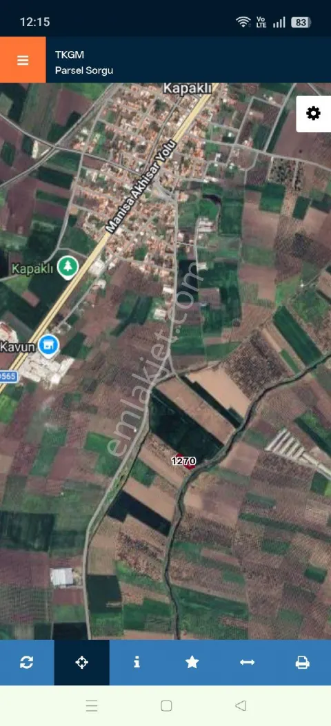 Sahibinden Akhisar Kapakli Tek Tapu Zeytinlik