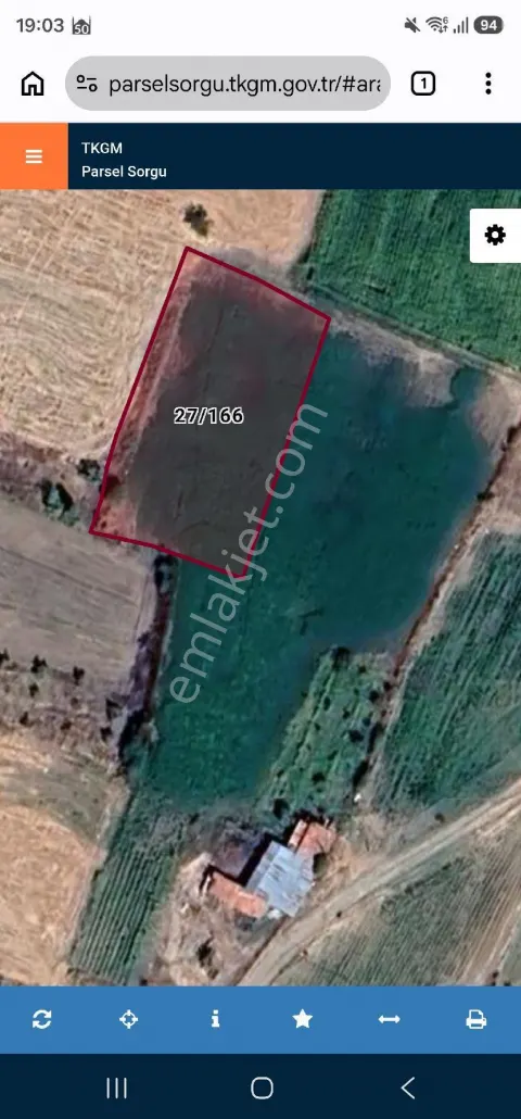 Sahibinden Uşak Sivasli Merkezde Tarla İmar Dibinde