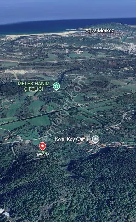 Sahibinden Müstakil Düzgün Parsel - Ağva Göçe'de 390 M²