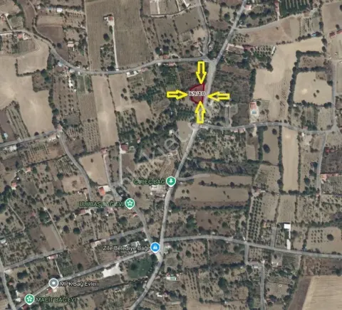 Sahibinden Yol Üzerinde 1 Dönüm Bağ