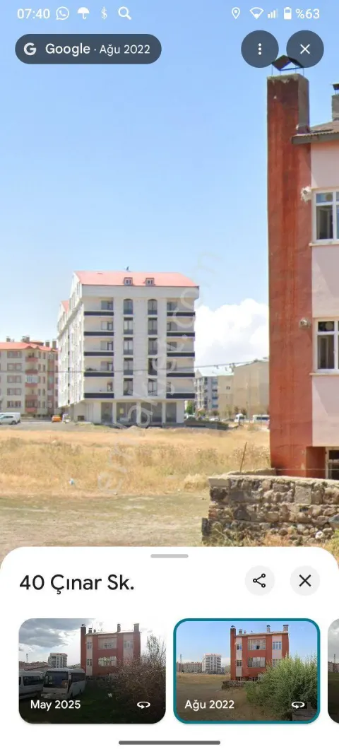 Sahibinden Şükrüpaşa Bulvar Cadde Yanında Müstakil Parsel Arsa