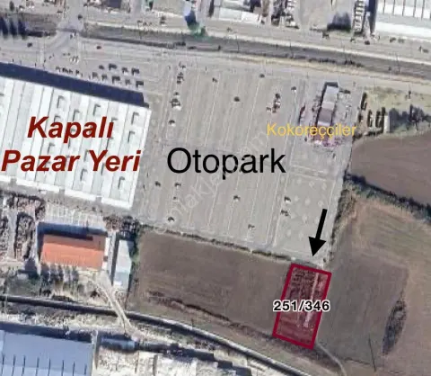 Sahibinden Kapalı Pazar Kokoreçciler Yanı Tarla