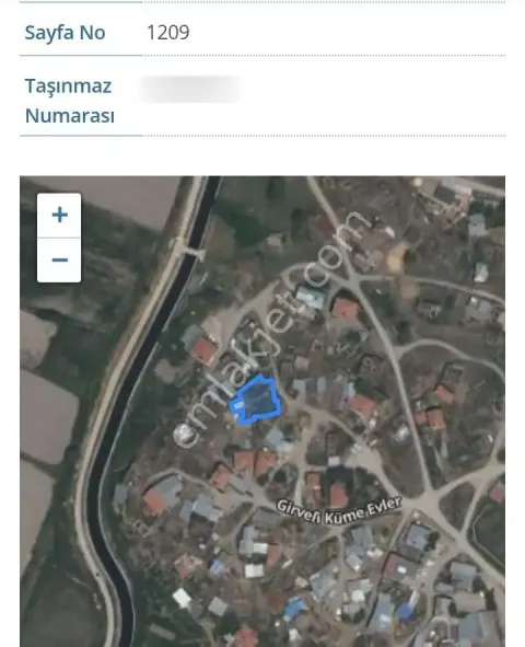 Sahibinden Kayseri Bünyan Girveli Satlık Tapulu Arsa Köy İçi