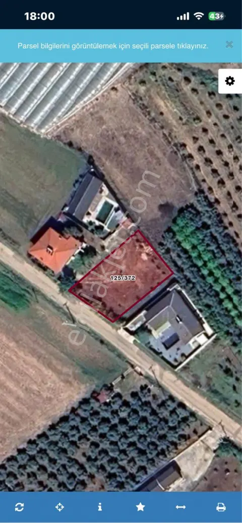 Sahibinden Kabaağaç’ta Ruhsatlı Ve Hazır Projeli 700 M² Arsa