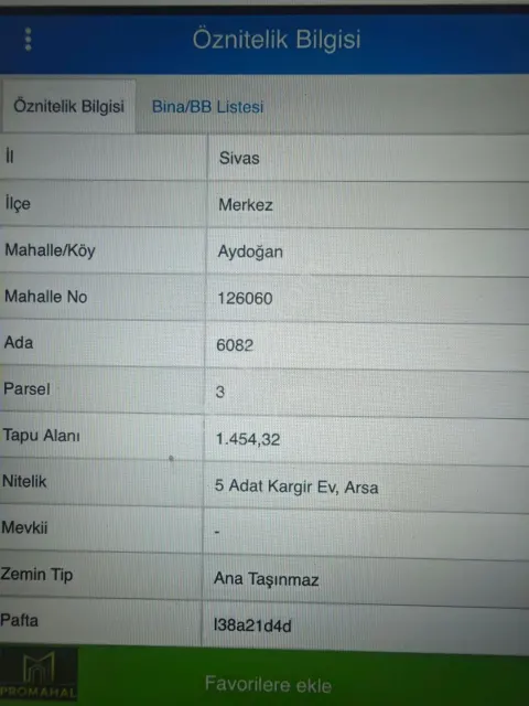 Sahibinden Mevlana Tüneli Bitişi Hisseli Arsa