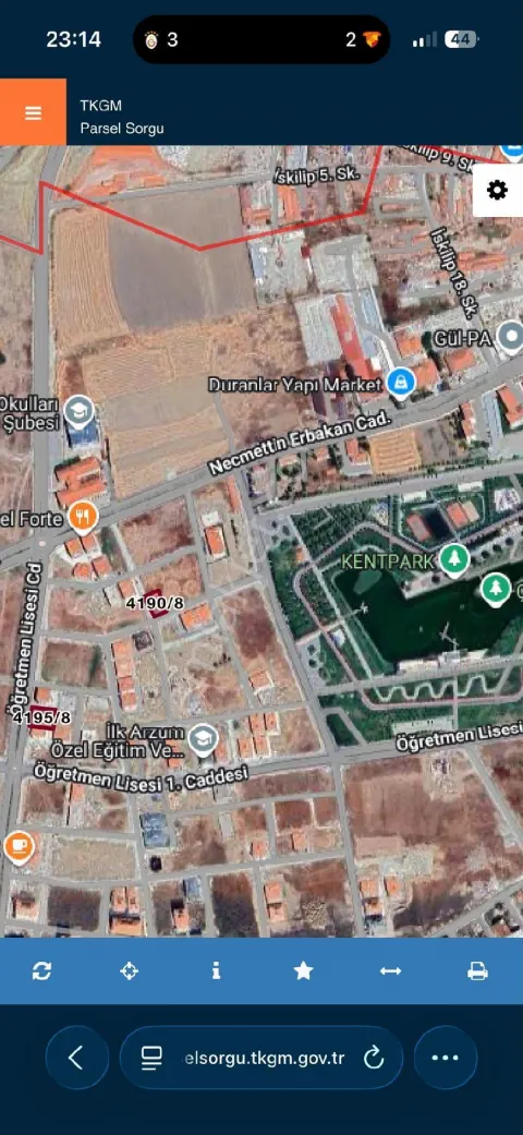 Sahibinden Kentpark Altı İmarlı