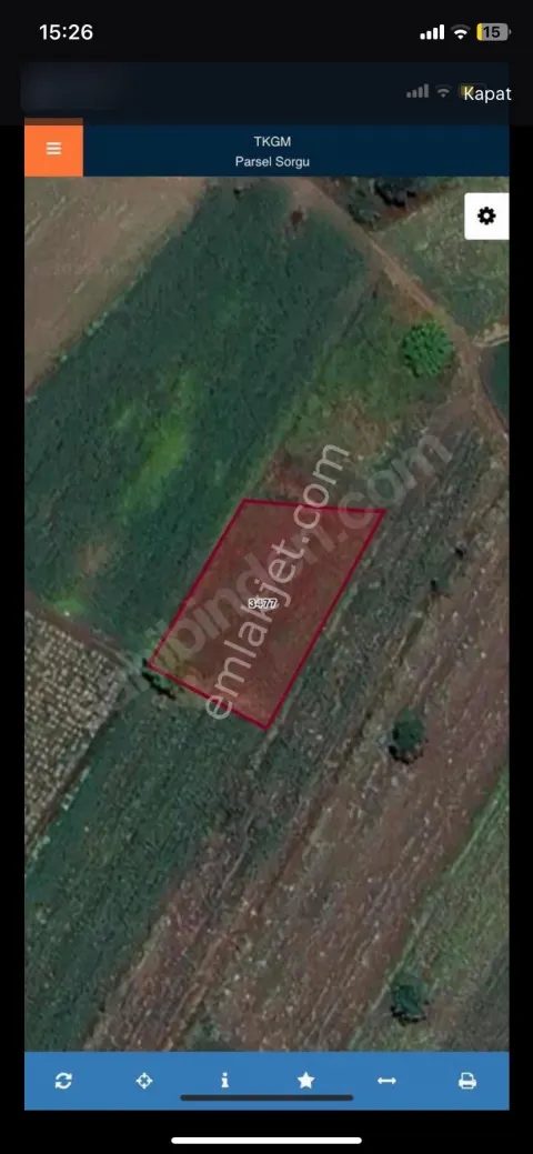 Sahibinden Bursa Şehir Hastanesi’ne 1.2 Km Çevre Yolunun Dibinde Prim Potansiyeli Yüksek Satılık Tarla
