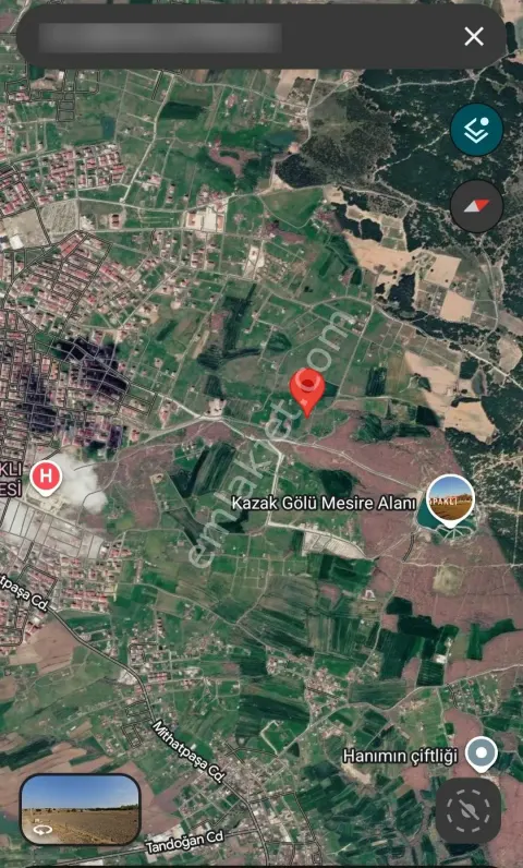 Sahibinden Kapaklı'da Toplu Konut Projeli Müstakil Arsa
